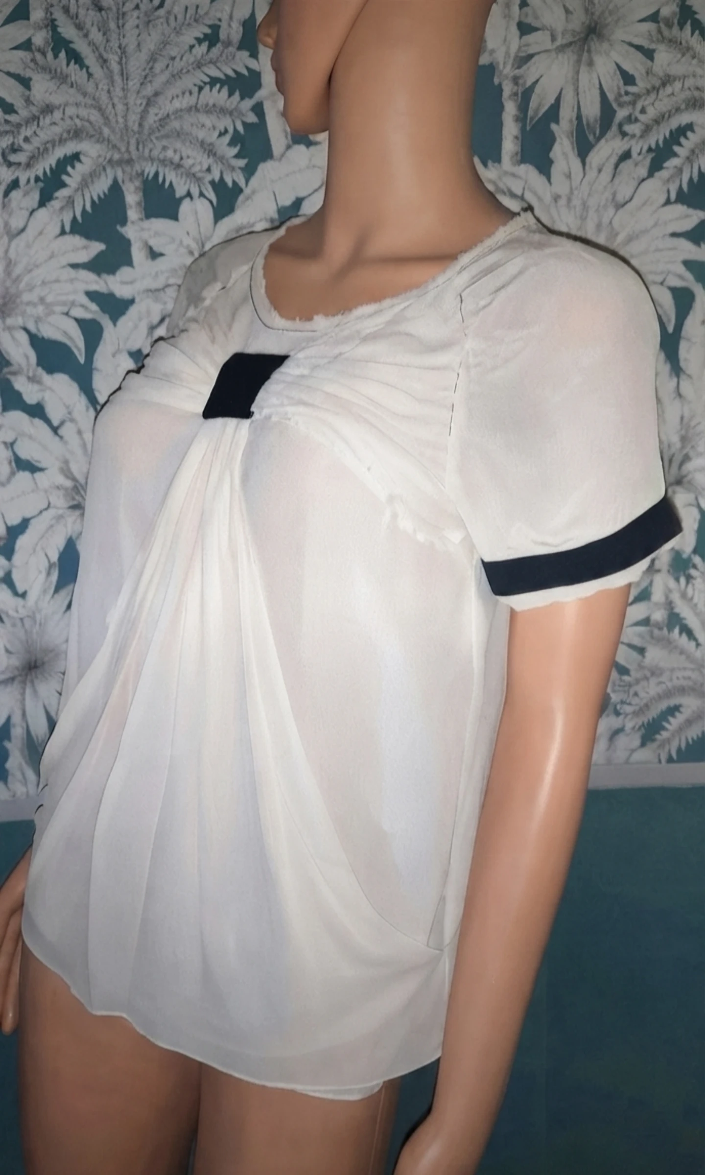 Maje 100% silk top Merime style size M – photo 2